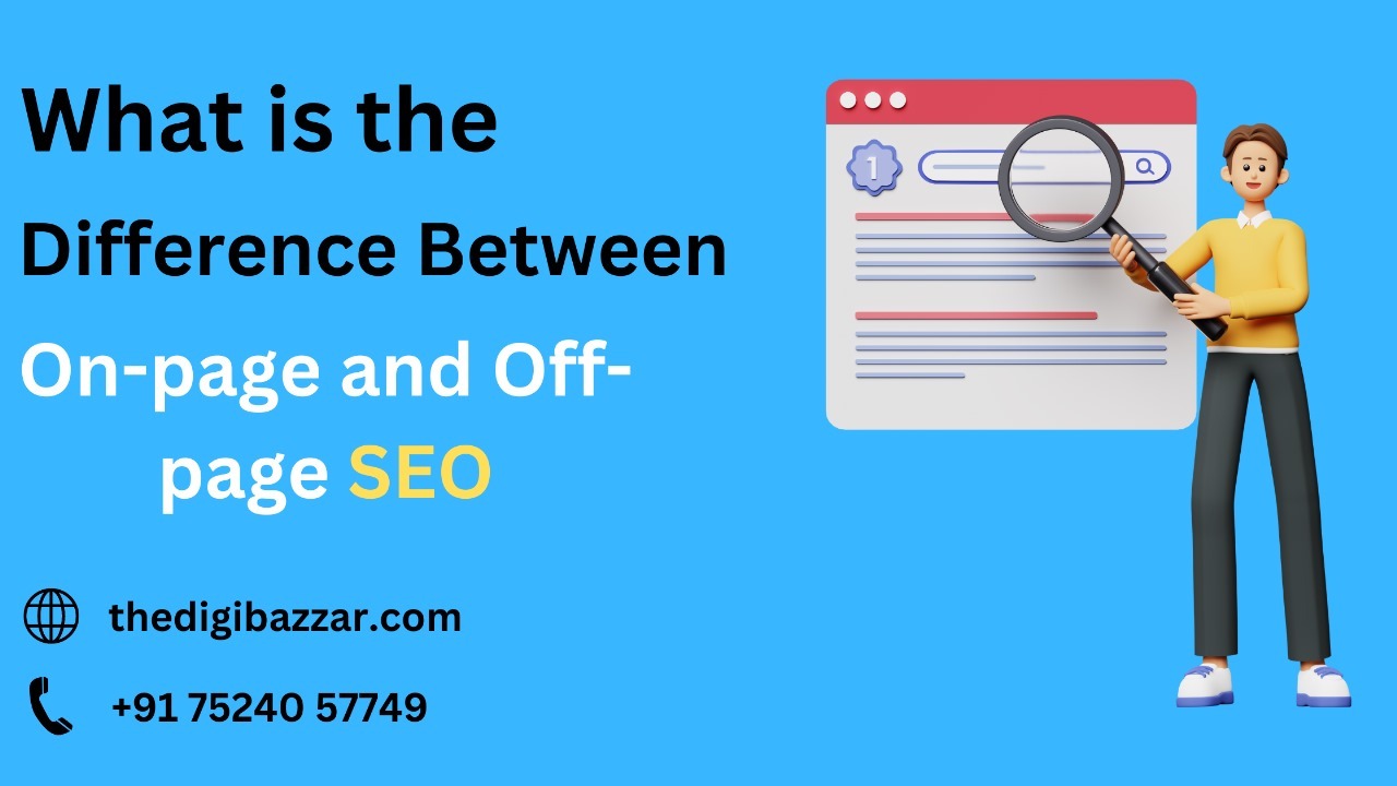 on page and off page seo