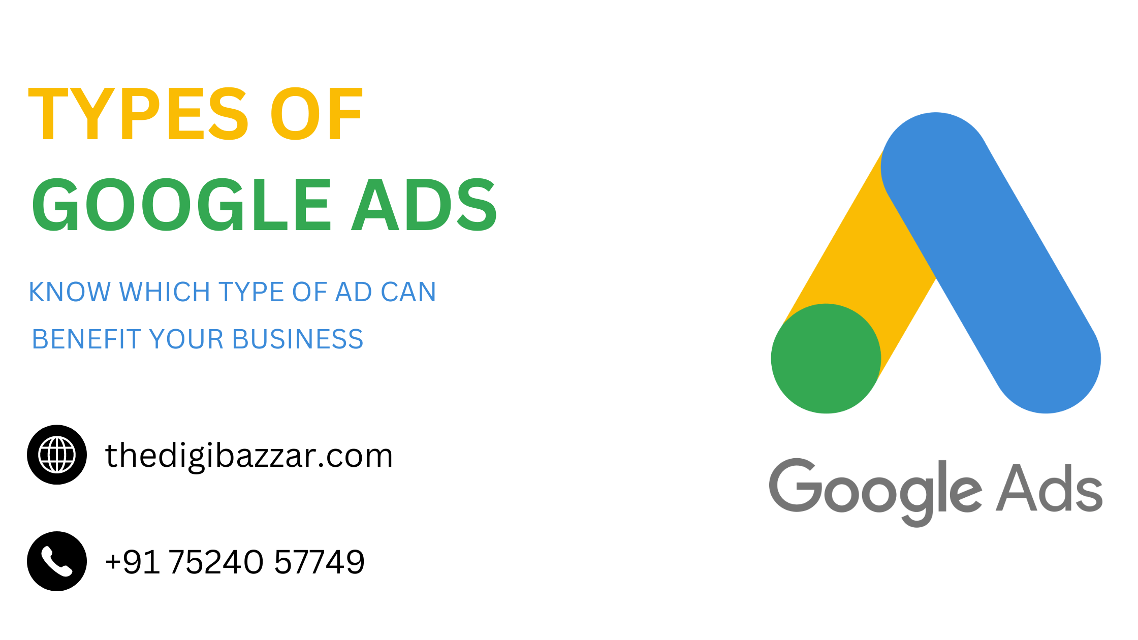 types of google ads