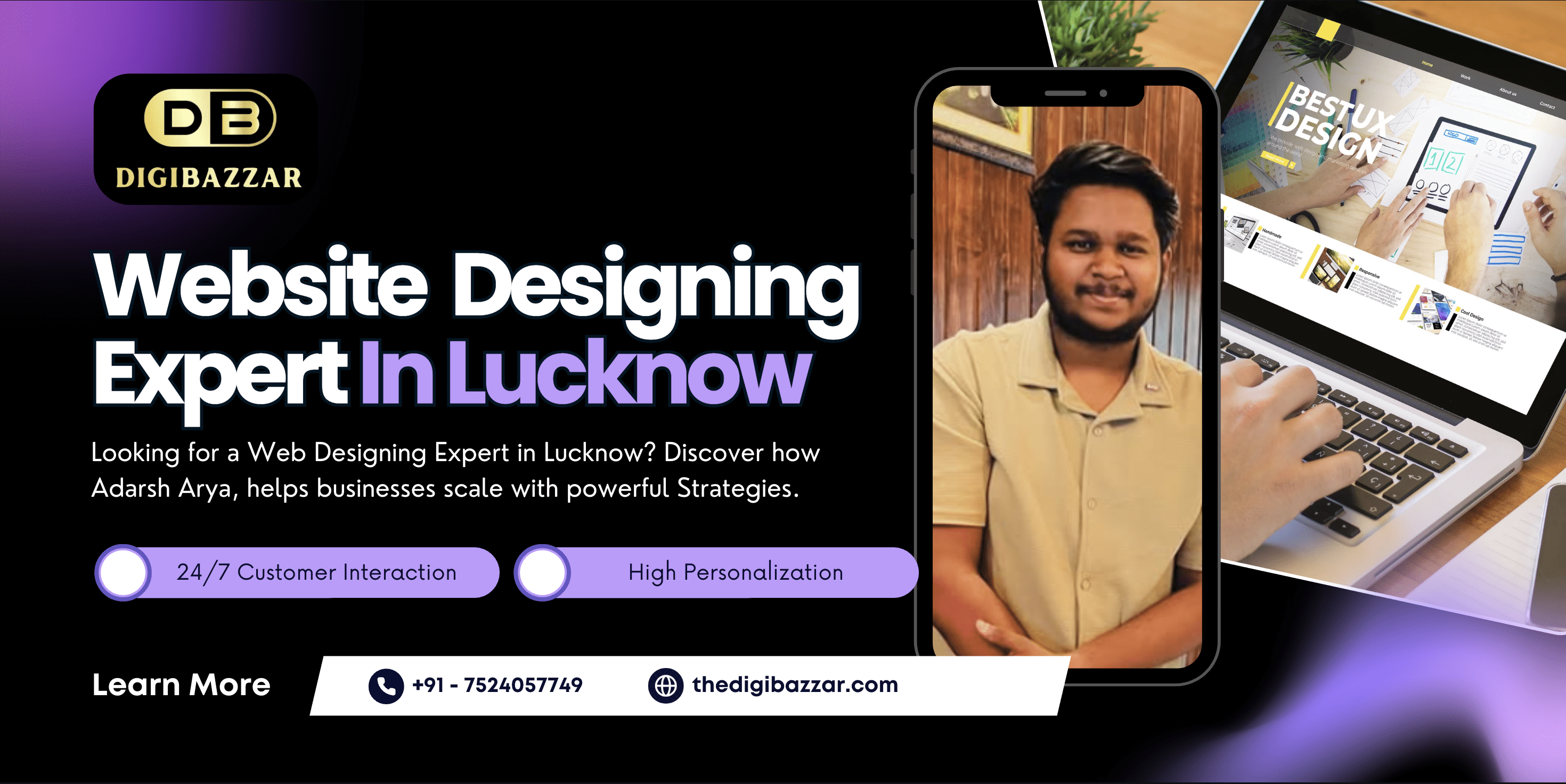 Web Designing Expert in Lucknow
